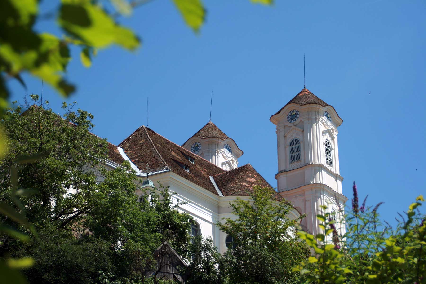 Basilika am Weizberg, Ansicht von hinten